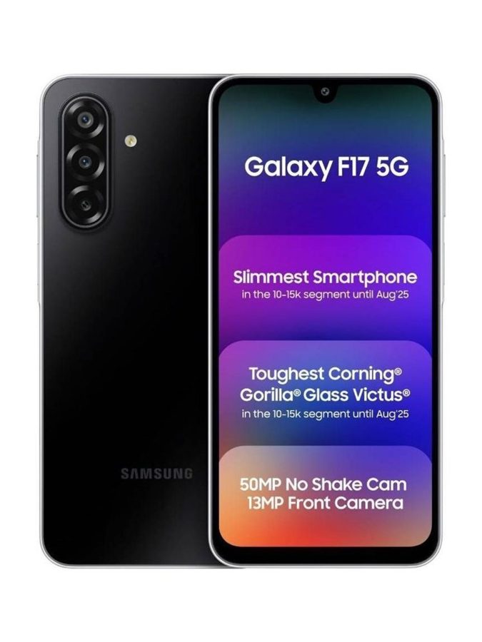 [PH-SAM-6D89C456C3] Samsung Galaxy F17 5G (Neo Black, 8GB RAM, 128 GB)