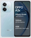 [PH-OPP-B1019D5A01] OPPO A3x 4G (Ocean Blue, 4GB RAM, 64 GB)