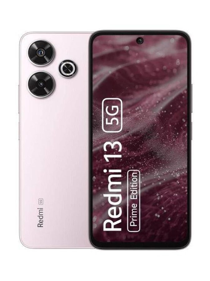 [PH-RED-E61C4979AB] REDMI 13 5G Prime Edition (Orchid Pink, 8GB RAM, 128 GB)