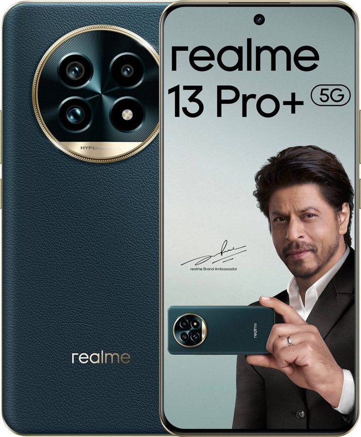 [PH-REA-9CFF7D1687] realme 13 Pro+ 5G (Emerald Green, 12GB RAM, 256 GB)