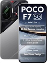 [PH-POC-439C887AD7] POCO F7 5G (Cyber Silver Edition, 12GB RAM, 256 GB)