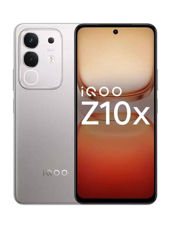 [PH-IQO-38BF59834F] IQOO Z10X 5G (Titanium, 8GB RAM, 128 GB)