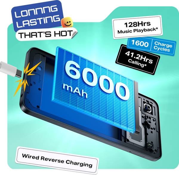 Infinix HOT 60i 5G (Shadow Blue, 128 GB) (4 GB RAM) - Photo 5