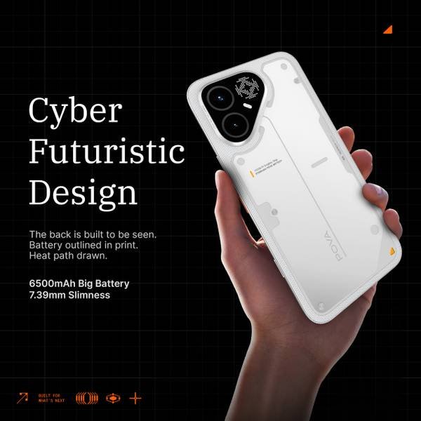 Tecno Pova 8 Pro 5G (Arc White, 256 GB) (8 GB RAM) - Photo 5