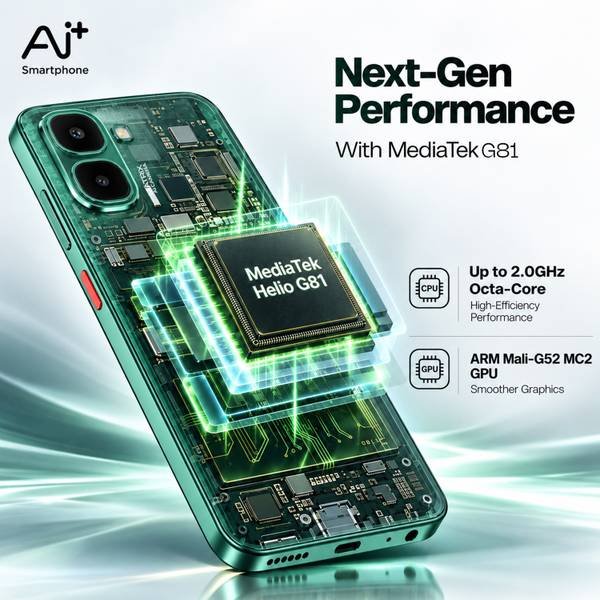 Ai+ Pulse 2 FE (Green, 64 GB) (4 GB RAM) - Photo 2