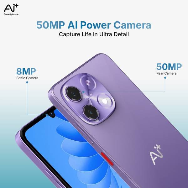 Ai+ Nova 2 5G (Purple, 128 GB) (6 GB RAM) - Photo 2
