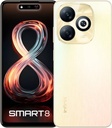 [SM4-DDC7A6743899C223] Infinix SMART 8 (Shiny Gold, 64 GB) (4 GB RAM)