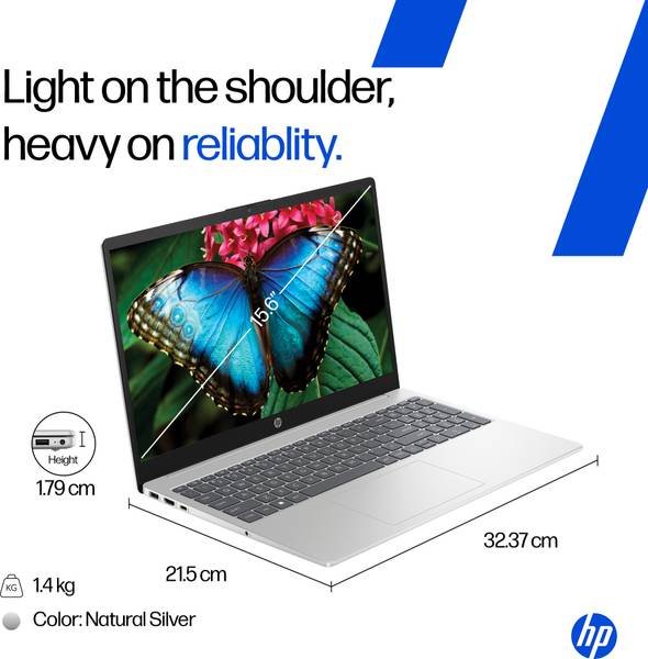 HP 14 AI PC Intel Core Ultra 7 155H - (16 GB/512 GB SSD/Windows 11 Home) 14-ep1151TU/14-gr1036TU Thin and Light Laptop - Photo 3