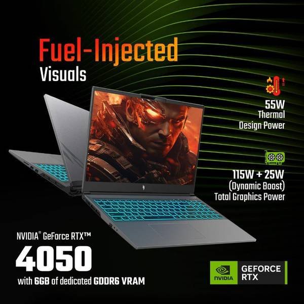 Acer Nitro 5 Intel Core i5 14th Gen 14450HX - (16 GB/1 TB SSD/Windows 11 Home/6 GB Graphics/NVIDIA GeForce RTX 4050) AN516-73G1 Gaming Laptop - Photo 2