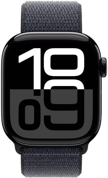 Apple Watch Series 10 GPS 42mm Jet Black Aluminium with Ink Sport Loop (Free Size) - Photo 2