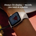 Apple Watch SE 3(2025) GPS 40mm Midnight Aluminium Case Midnight Sport Band - S/M (Grey, Small/Medium) - Photo 4