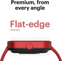 Noise ColorFit Caliber Smartwatch (Red, Regular) - Photo 3