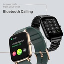 Noise Icon Buzz 1.69" Display with Bluetooth Calling, Built-In Games, Voice Assistant Smartwatch (Black, Regular) - Photo 2