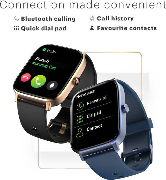 Noise Colorfit Icon 2 1.8'' Display with Bluetooth Calling, AI Voice Assistant Smartwatch (Black, Regular) - Photo 3