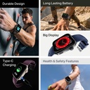 boAt Storm Call 4 Smartwatch, Type-C Charge, HD Display,Functional Crown, BT Calling Smartwatch (Black, Free Size) - Photo 2