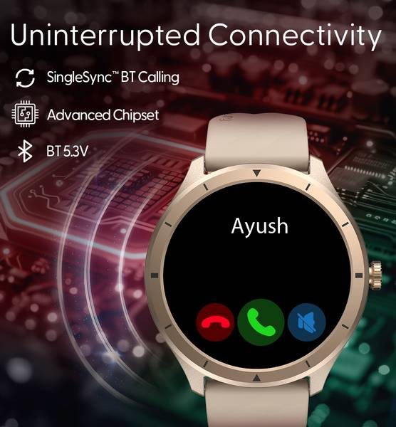 Fastrack Fastrack Revoltt FR2 Smartwatch (Black, Free Size) - Photo 3