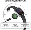 AMAZFIT Active 2 Square, 1.75 AMOLED Display, BT Calling, GPS, 10-Day Battery, 5 ATM Smartwatch (Black, Free Size) - Photo 2