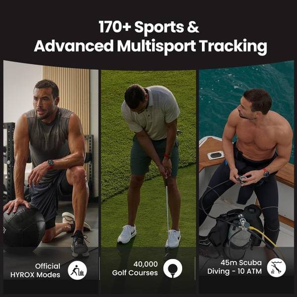 AMAZFIT Balance 2 1.5 AMOLED Sapphire Glass Display,Dual Band GPS,Upto 21 Days Battery Smartwatch (Black, Free Size) - Photo 3
