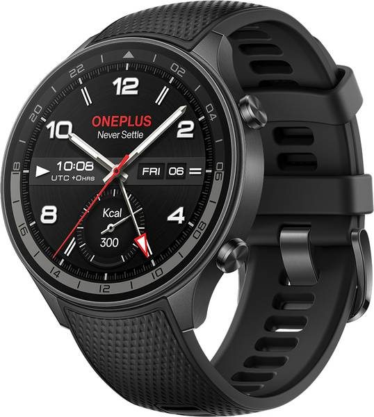 OnePlus Watch 2R with Wear OS 4, Snapdragon W5 Chipset & Upto 100 hours battery life Smartwatch (Grey, Free Size) - Photo 3
