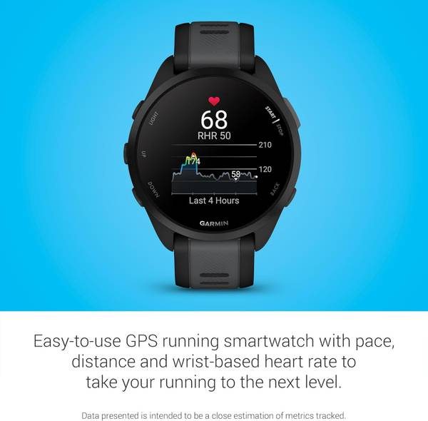 GARMIN Forerunner 165 Black (A04714) Smartwatch (Black, Grey, Free Size) - Photo 4