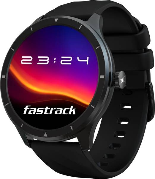 [SMW-1F50154F4E12C7E5] Fastrack Fastrack Revoltt FR2 Smartwatch (Black, Free Size)