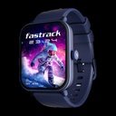 [SMW-C6CD2C57678101FC] Fastrack Revolt X-1.83'|Blazing Fast UI|Single Sync BT Calling|Calculator|In-built games Smartwatch (Blue, Free Size)