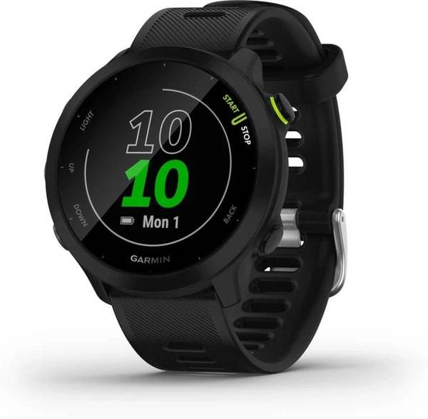 [SMW-6DE90422793DAE7E] GARMIN Forerunner 55 (A04162) Smartwatch (Black, Free Size)