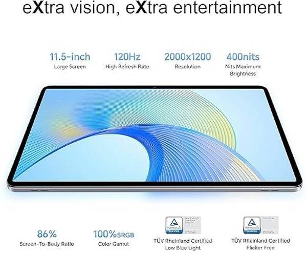 Honor Pad X9 4 GB RAM 128 GB ROM 11.5 Inch with Wi-Fi Only Snapdragon 685 Tablet (Space Gray) - Photo 2