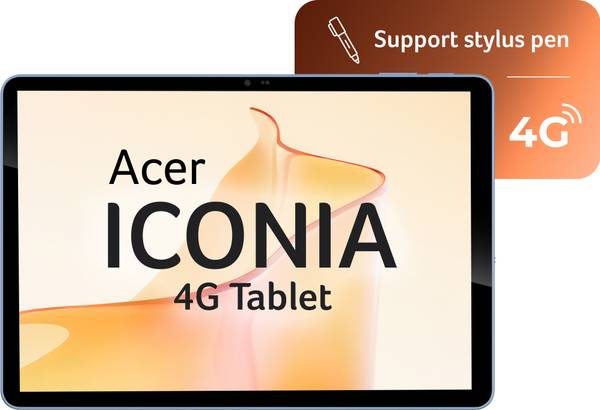 Acer ICONIA Tab iM11-12M 8 GB RAM 128 GB ROM 11.45 inch with Wi-Fi+4G Gaming Tablet (Blue) - Photo 2