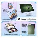 MOTOROLA Pad 60 Neo 8 GB RAM 128 GB ROM 11 inch with Wi-Fi+5G MediaTek Dimensity 6300 Tablet (PANTONE Bronze Green) - Photo 3
