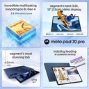 MOTOROLA Pad 70 Pro In box Moto active sylus 8 GB RAM 128 GB ROM 13 inch with Wi-Fi Only Gaming Tablet (PANTONE Titan) - Photo 2