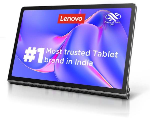 [SMT-27C040E5C59A1531] Lenovo Tab Yoga 11 4 GB RAM 128 GB ROM 11 inch with 4G MediaTek Helio G90T Tablet (Storm Grey)
