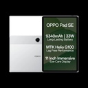 [SMT-2D65FE9A53E88A43] OPPO Pad SE with SUPERVOOC Charger 6 GB RAM 128 GB ROM 10.95 inch with Wi-Fi+4G Gaming MediaTek Helio G100 Tablet (Starlight Silver)