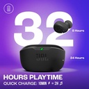 JBL Wave Buds TWS, 32Hr Playtime, IP54, Smart Ambient & TalkThru Mode, JBL App, Bluetooth (Black) - Photo 3