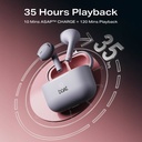boAt Airdopes Alpha,35H Battery, 13mm Drivers,ENx, App Support Bluetooth (Peach Dusk) - Photo 2
