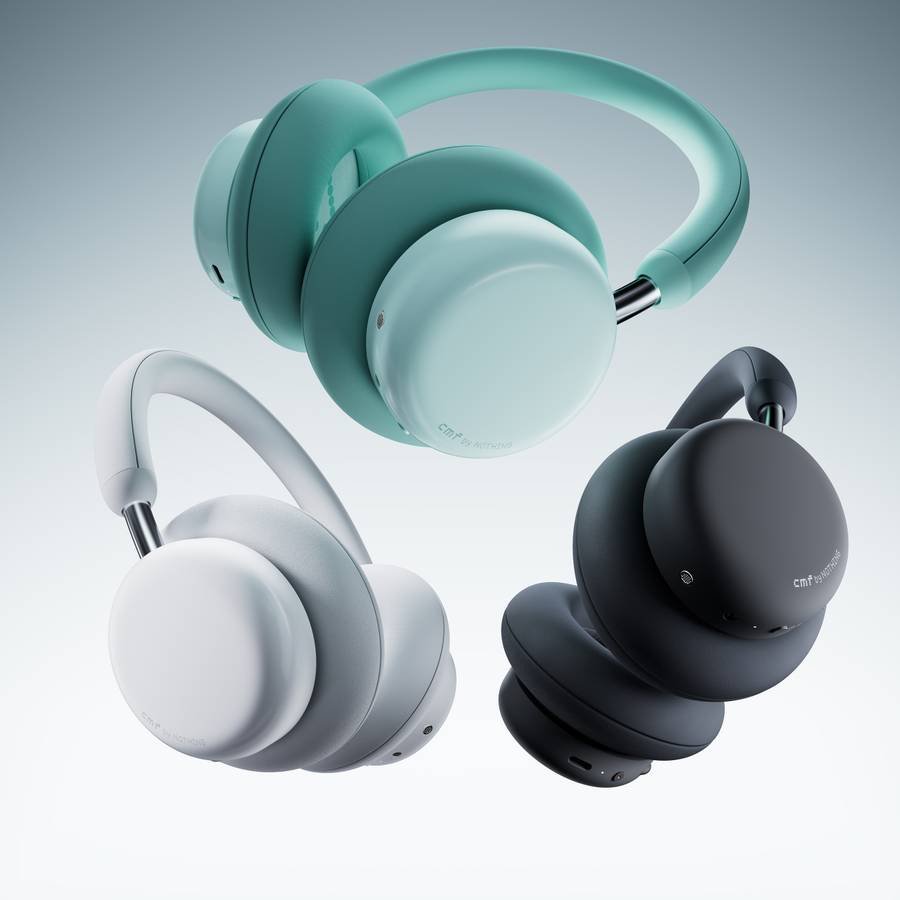 CMF by Nothing Headphone Pro, Hi-Res+LDAC|100hrs Playback|40dB ANC|5min=8hrs Charge|40mm Driver Bluetooth & Wired (Light Grey) - Photo 3
