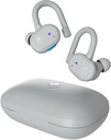Skullcandy Push Active Wireless Earbuds, 43 Hr Battery, Skull-iQ, Alexa Enabled, Microphone Bluetooth (Light Gray Blue, In the Ear) - Photo 3