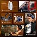 JBL Tune 770NC Active Noise Cancelling, 70Hr Playtime, Fast Pair & Multi Connect Bluetooth (Black) - Photo 2