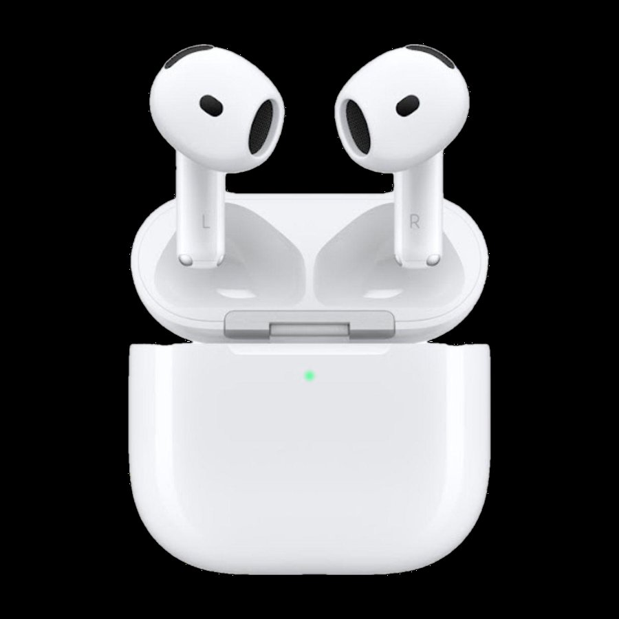 [SMA-DC2AF794528DBFAA] Apple AirPods 4 Wireless Earbuds with Active Noise Cancellation, Adaptive Audio Bluetooth (White)