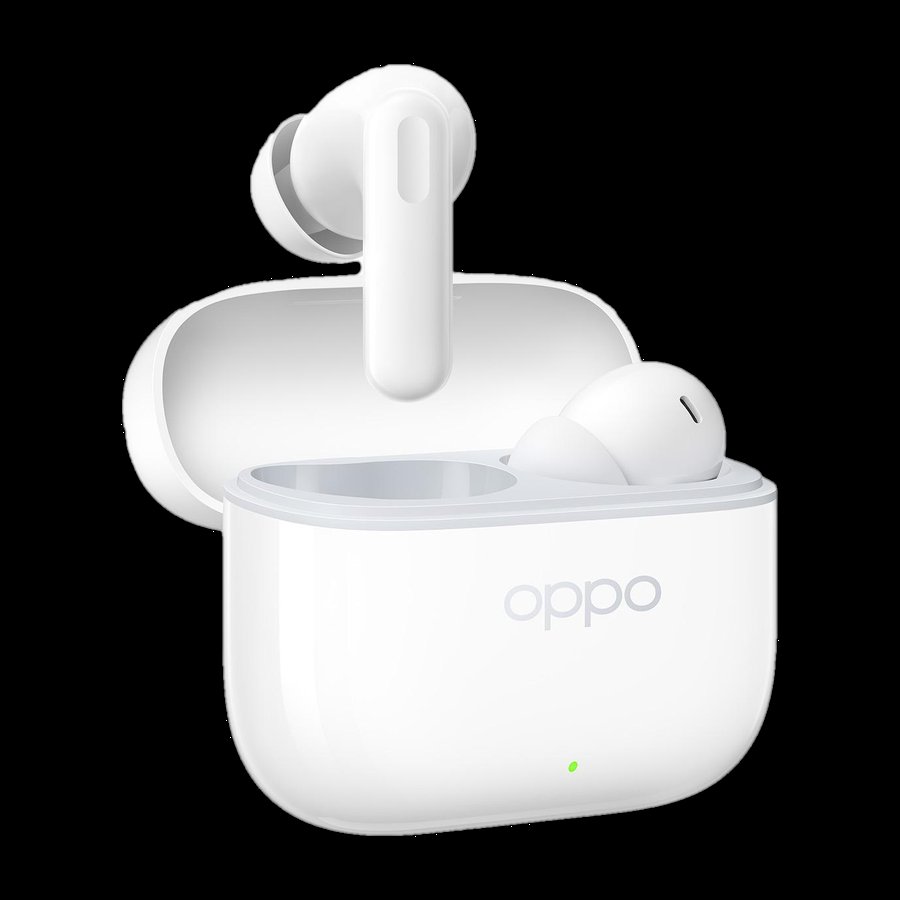 [SMA-62F5EF7801E826C5] OPPO Enco Buds3 Pro,12.4mm Driver,54hrs Playback,Deep Bass,Dual-Device Pairing,IP55 Bluetooth (Glaze White)
