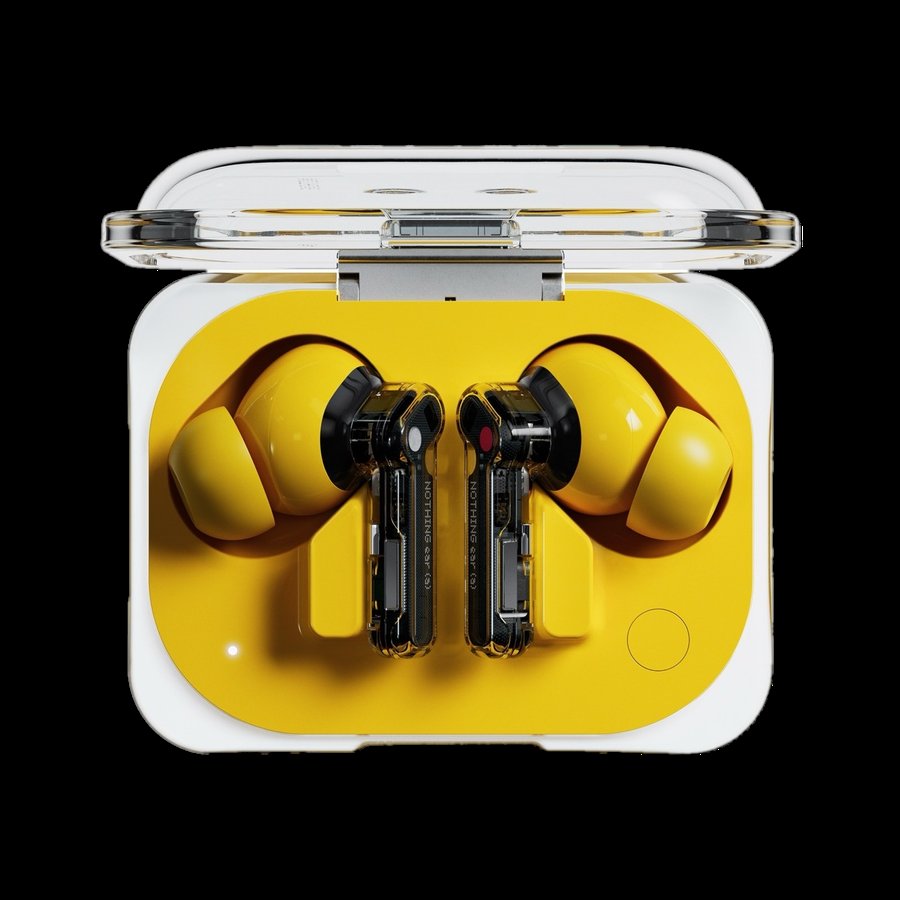 [SMA-A001E7137C34EBC1] Nothing Ear (a) 2024 | ChatGPT Compatible | Hi-Res audio | LDAC Bluetooth (Yellow)