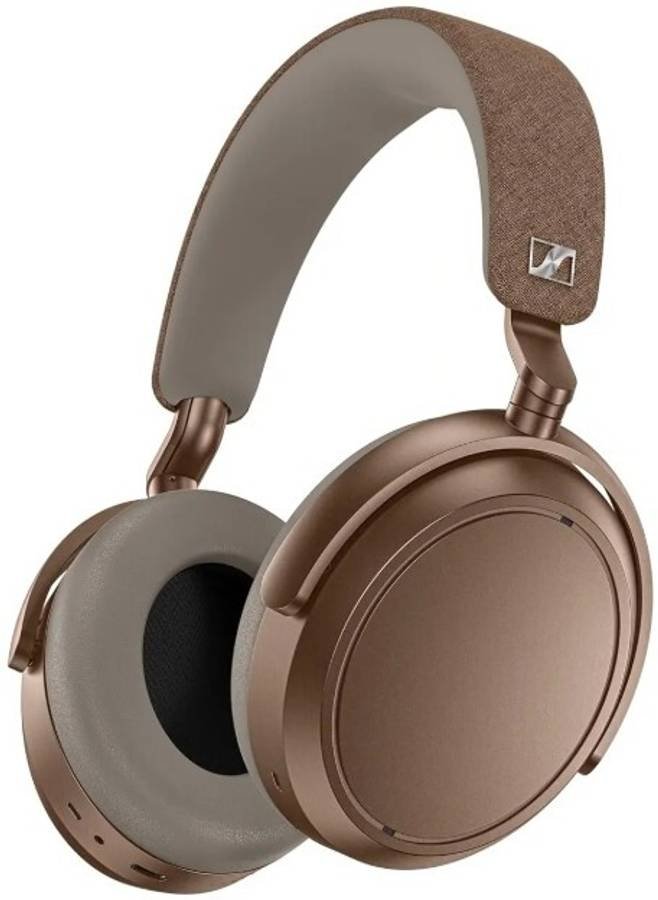 [SMA-263239EF01A3F0B8] Sennheiser Momentum 4 Wireless Over Ear Headphones,ANC,60H Battery, Multipoint Connectivity Bluetooth & Wired (Brown)