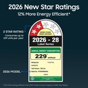 Samsung 236 L Frost Free Double Door 2 Star Refrigerator  with Digital Inverter, 2026 Model (GRAY SILVER) - Photo 3