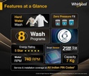 Whirlpool 7 kg Magic Clean 5 Star Fully Automatic Top Load Washing Machine Grey - Photo 3