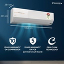 Daikin 2026 Model 1.5 Ton 5 Star Split Inverter AC (White) - Photo 3