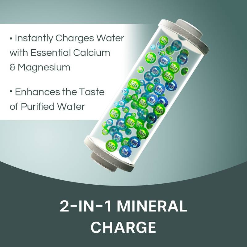 Aquaguard Sure Delight RO+MC 1X 6 L RO + Minerals Water Purifier | 6-Stage Purification with 2-in-1 Mineral Charge | Suitable for Borewell & Tanker Water(TDS >200) (Black, Copper) - Photo 4