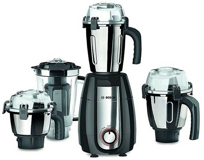 BOSCH TrueMixx Pro 1000 W Mixer Grinder (Black, Steel) - Photo 2
