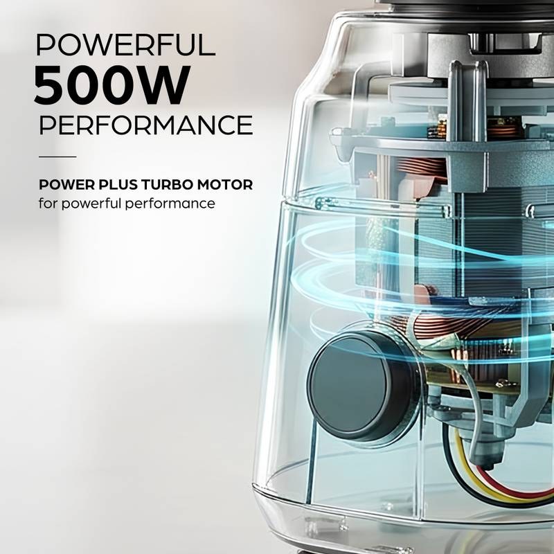Kenstar AUREX 3J MG with Overload Protection SS Ultima Blades 1 Year Warranty 500 W Mixer Grinder (Blue, Grey) - Photo 3