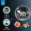 Voltas Beko by A Tata Product Powerful with GrindX Technology 500 Watt 500 W Mixer Grinder (Dark Blue) - Photo 4