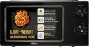 [SMH-D8457336E8B5D9CB] Haier 19 L Inverter Technology, Light Weight, Defrost, 5 Power Levels Solo Microwave Oven (Black)